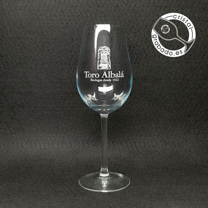 Catavino alto grabado logotipo Bodega Toro Albalá
